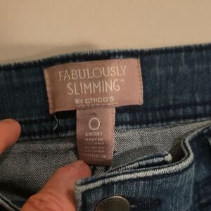 Chico's Fabulously Slimming Skinny Jeans in Classic Blue